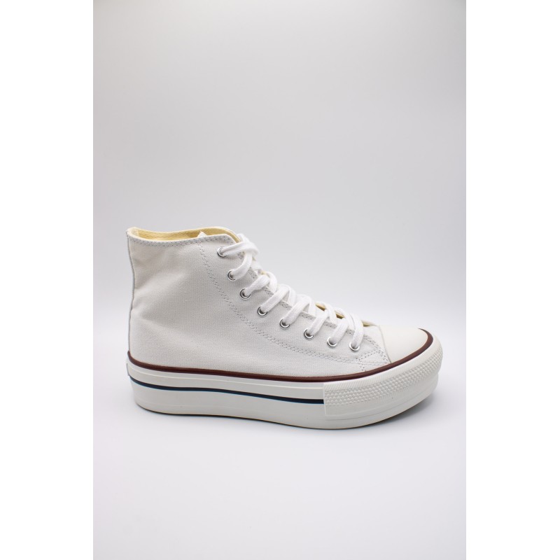 Victoria Tribu Doble Blanche 1061101 – Baskets Montantes