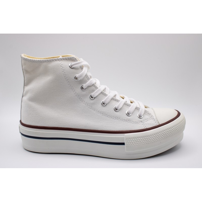 Victoria Tribu Doble Blanche 1061101 – Baskets Montantes