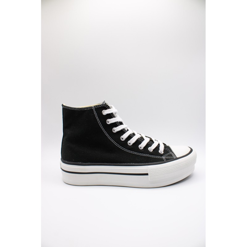 Victoria Tribu Doble Noire 1061101 – Baskets Montantes