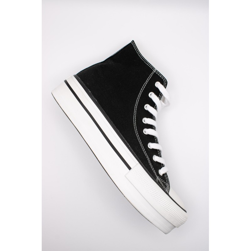 Victoria Tribu Doble Noire 1061101 – Baskets Montantes
