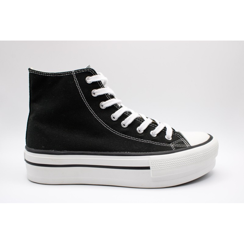 Victoria Tribu Doble Noire 1061101 – Baskets Montantes