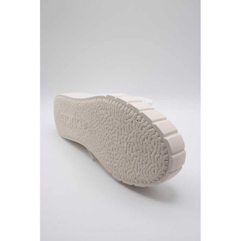 Victoria Abril Toile Blanche 1270100 – Baskets Montantes
