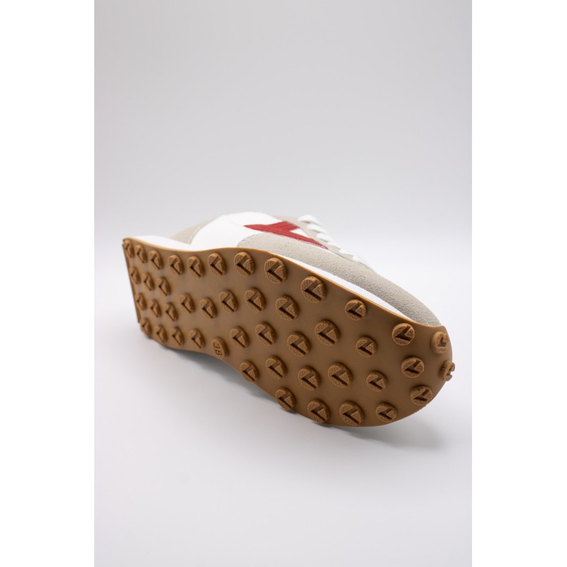 Victoria Astro Nylon Blanc Rouge Bleu – Baskets Femme