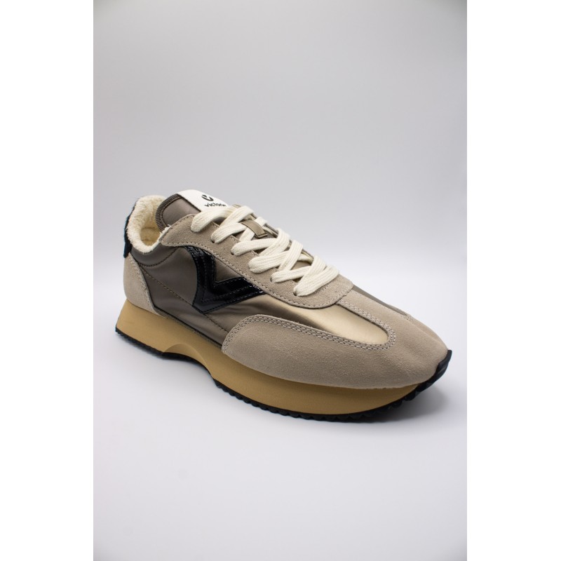 Victoria Cosmos Nylon Métal Animal – Baskets Femme