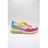 Victoria Luna Multicolore Nylon Daim – Baskets Femme