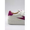 Vanessa Wu Vicky Fuchsia BK2553 – Baskets Femme