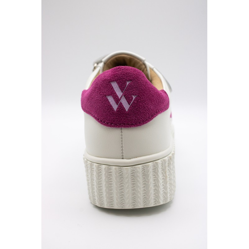 Vanessa Wu Vicky Fuchsia BK2553 – Baskets Femme