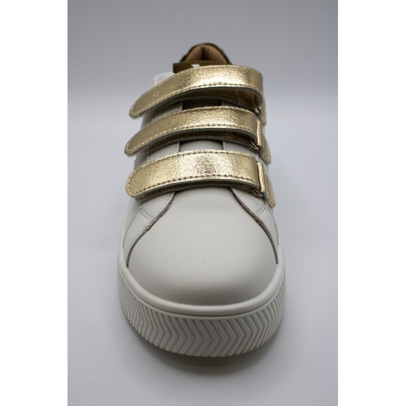 Vanessa Wu Andréa BK2701 Kaki Léopard – Baskets Femme