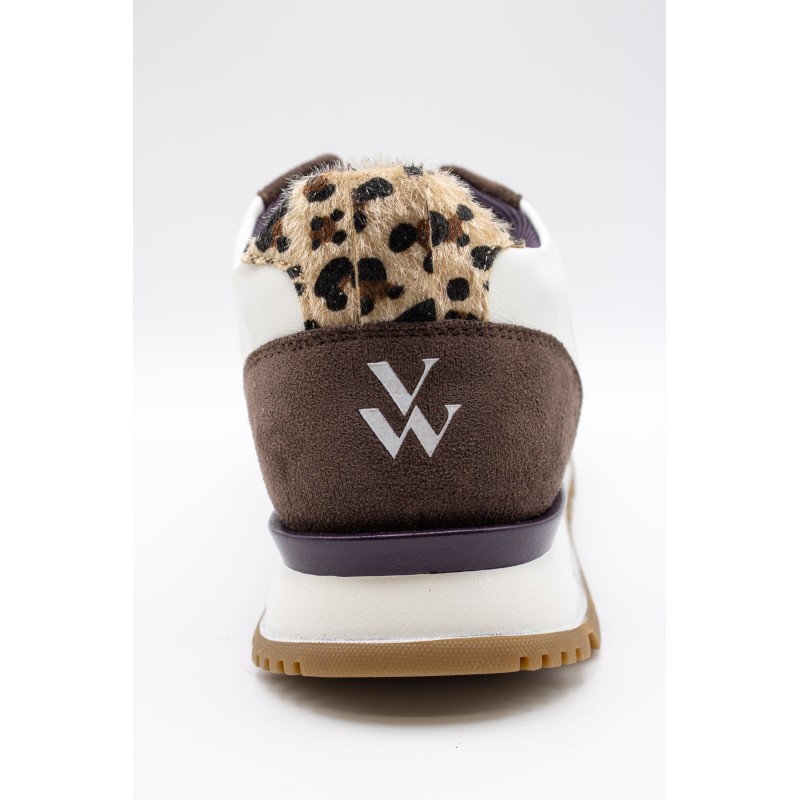 Vanessa Wu Capucine BK2707 Marron – Baskets Femme