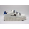 Vanessa Wu Dorianne BK2716 Bleu Argent – Baskets Femme