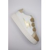 Vanessa Wu Michaella BK2755 Beige – Baskets Femme