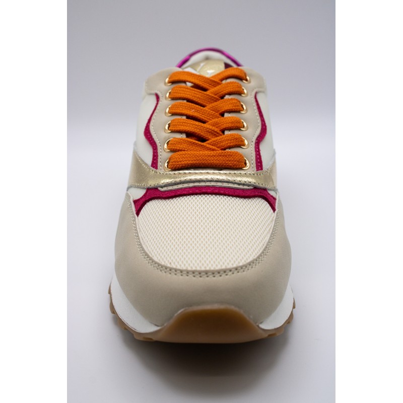 Baskets femme beige Vanessa Wu Jade BK2663
