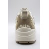 Baskets femme beige et or Vanessa Wu Jillian BK2811